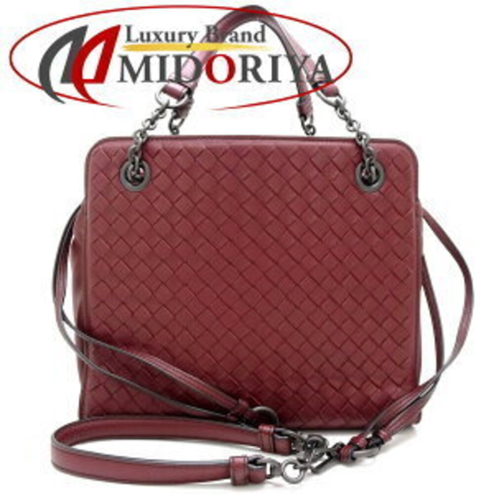 Bottega Veneta Bag Intrecciato Leather Bordeaux